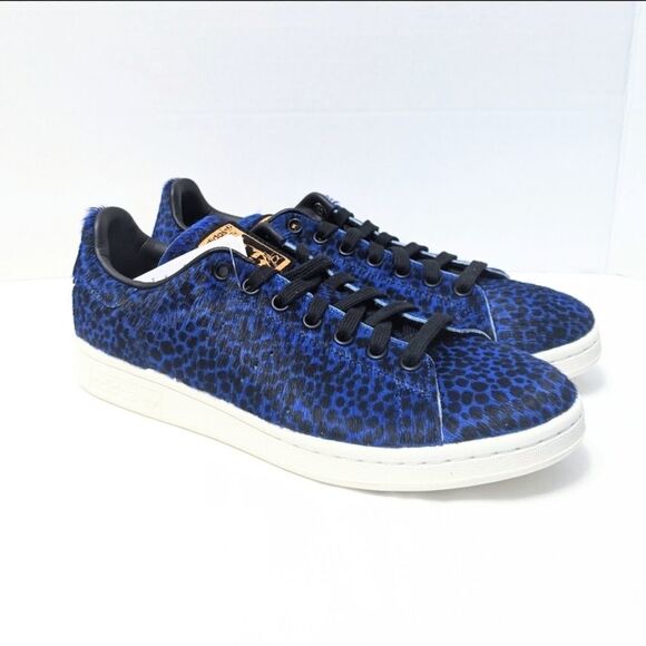 NWOB ADIDAS Stan Smith Out Loud Leopard Sneakers 7 - Picture 2 of 7